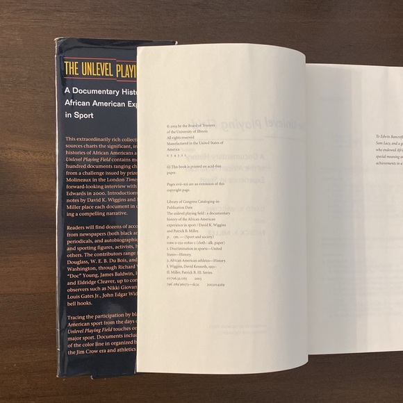 The Unlevel Playing Field by David K. Wiggins and Patrick B. Miller (2003) - Picture 3 of 12